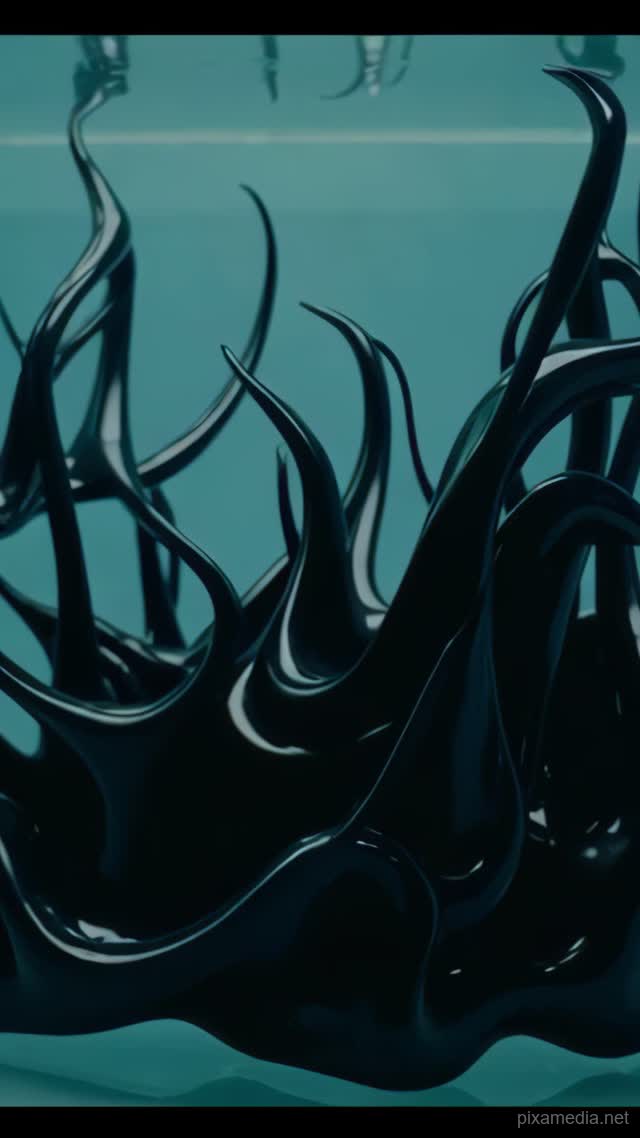 Nebulous Dance of Ferrofluid - Water & Liquid AI stock